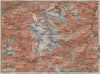 URNER/URI ALPS. Trift district. Andermatt Innertkirchen Dammastock 1911 map