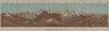 PANORAMA from/vom FAULHORN. Berner Oberland. Bernese Oberland 1911 old map
