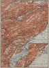 JURA. Val-de-Travers Orbe Noiraigue Yverdon Grandson Môtiers Buttes 1911 map