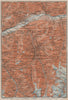 SIERRE & VAL D'ANNIVIERS. Crans-Montana Grimentz Leukle Weisshorn 1911 old map