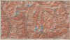 SPLÜGEN-BONDO. Madesimo San Bernardino Mesocco Tambohorn Surettahorn 1911 map