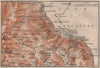 STRESA ENVIRONS. Baveno Gignese. Italy mappa. BAEDEKER 1911 old antique