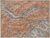 BERNESE OBERLAND. Wengen Mürren Grundelwald Reutigen Interlaken Eiger 1913 map
