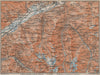 Area south of SION. Verbier Riddes Nendaz Veysonnaz Hérens Entremont 1913 map