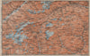 GRIES PASS & NW TICINO ALPS. Val Bedretto Airolo Basodino Ofenhorn 1913 map
