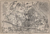 COIRE / CHUR. Chur. town city stadtplan. Switzerland Suisse Schweiz 1913 map