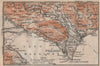 PALLANZA ENVIRONS. Verbania. Intra Unchio. Italy mappa. BAEDEKER 1913 old