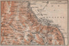 STRESA ENVIRONS. Baveno Gignese. Italy mappa. BAEDEKER 1913 old antique