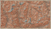 SPLÜGEN-BONDO. Madesimo San Bernardino Mesocco Tambohorn Surettahorn 1920 map