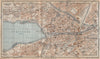 ZÜRICH. Zurich. town city stadtplan. Switzerland Suisse Schweiz 1938 old map