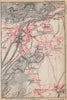 INTERLAKEN ENVIRONS. Unterseen Matten Aarmuhle Wilderswyl. Schweiz 1938 map