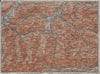 WÖRGL/KITZBÜHEL environs. Söll Brixen Kirchberg St Johann Tyrol Tirol  1923 map