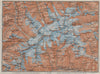 Gross VENEDIGERGRUPPE Group topo-map. Prägraten. Austria Österreich 1923