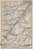 GREAT GLEN FAULT. Loch Ness Loch Lochy Inverness Caledonian Canal 1908 old map