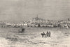 General view of Ghardaïa/Ghardaia. Algeria 1885 old antique print picture