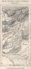 Frontiers of Algeria and Marocco. Morocco 1885 old antique map plan chart