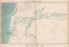 The Lower Senegal. North Senegambia 1885 old antique vintage map plan chart