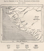 Territory of the western Mandingans/Mandinka in Sierra Leone 1885 old map