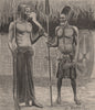 Under chief of Iboko and Head Chief of the Bangala. Congo. Congo Basin 1885