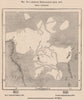 African explorations since 1875. Congo Basin 1885 old antique map plan chart