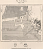 St. Pierre. La Reunion. Mascarene Islands. Mascarenhas Archipelago 1885 map