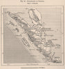 Inhabitants of Sumatra. Indonesia. East Indies 1885 old antique map plan chart
