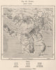 Noumea. New Caledonia. Melanesia 1885 old antique vintage map plan chart