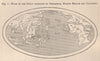 World according to Toscanelli, Martin Behaim & Columbus. No Americas 1885 map