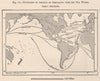 Occupation of the Americas by Immigrants from the Old World 1885 map