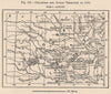 Oklahoma and Indian Territory in 1892 1885 old antique vintage map plan chart