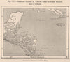 Territory claimed at various times by Great Britain. Central America 1885 map