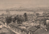 General view of Santiago, Cuba 1885 old antique vintage print picture