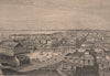 General view of Villahermosa, Puerto Rico 1885 old antique print picture