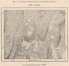 Mesa de los Santos. Chicamocha. Socorro Bucaramanga Sogamoso Gorges 1885 map