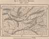 Tumuk Humak Mountains. Tumucumaque. Brazil French Guiana Suriname 1885 old map