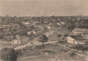 Manaus - View from the Suburbs. Brazil. Amazonia 1885 old antique print