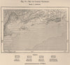 Rio de Janeiro seaboard. Paraty. Ilha Grande. Brazil 1885 old antique map