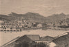 Rio de Janeiro - View from Ilha das Cobras Island. Brazil 1885 old print