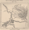 São João/Sao Joao del Rei/Rey and Varzea do Marçal.Brazil.Minas Gerais 1885 map