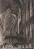 PARIS. Eglise de Saint-Etienne du Mont. BICKNELL 1845 old antique print