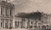 PARIS. Palais National street front. BICKNELL 1845 old antique print picture