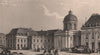 PARIS. Palais de l'Institute. BICKNELL 1845 old antique vintage print picture