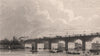 PARIS. Pont d'Austerlitz. BICKNELL 1845 old antique vintage print picture