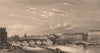 PARIS. The Royal Bridge. BICKNELL 1845 old antique vintage print picture