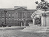 Buckingham Palace. E.O. HOPPÉ. London 1930 old vintage print picture