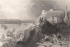 CANADA. The Citadelle of Quebec. Québec. BARTLETT 1842 old antique print