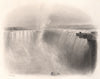 NIAGARA FALLS. The Horseshoe Falls, from the Canadian side. BARTLETT 1842