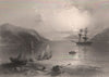 NOVA SCOTIA. 'The bay of Annapolis'. Annapolis Basin. Canada. BARTLETT 1842