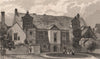 The Bishop's Palace at Maidstone. Kent. SHEPHERD 1829 old antique print