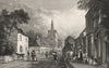 Minster-in-Thanet, Isle of Thanet. Kent. SHEPHERD 1829 old antique print